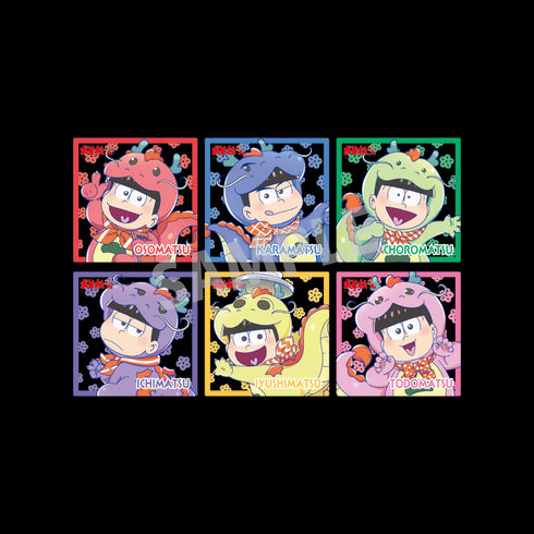 『おそ松さん』「6松祭」デフォルメコースター BOX